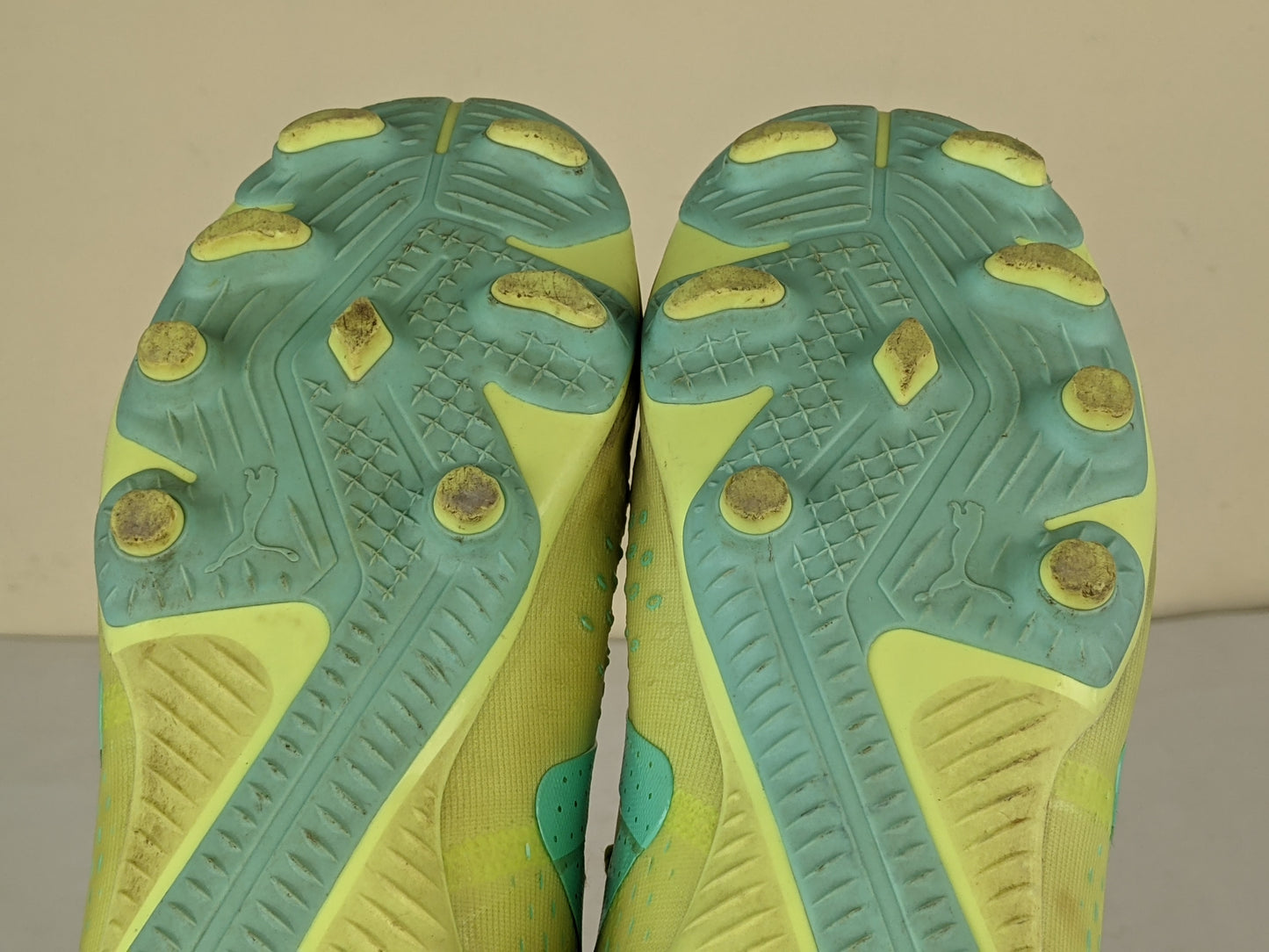 PUMA Future Match FG/AG Pursuit - Fast Yellow/PUMA Black/Electric Peppermint Kids
