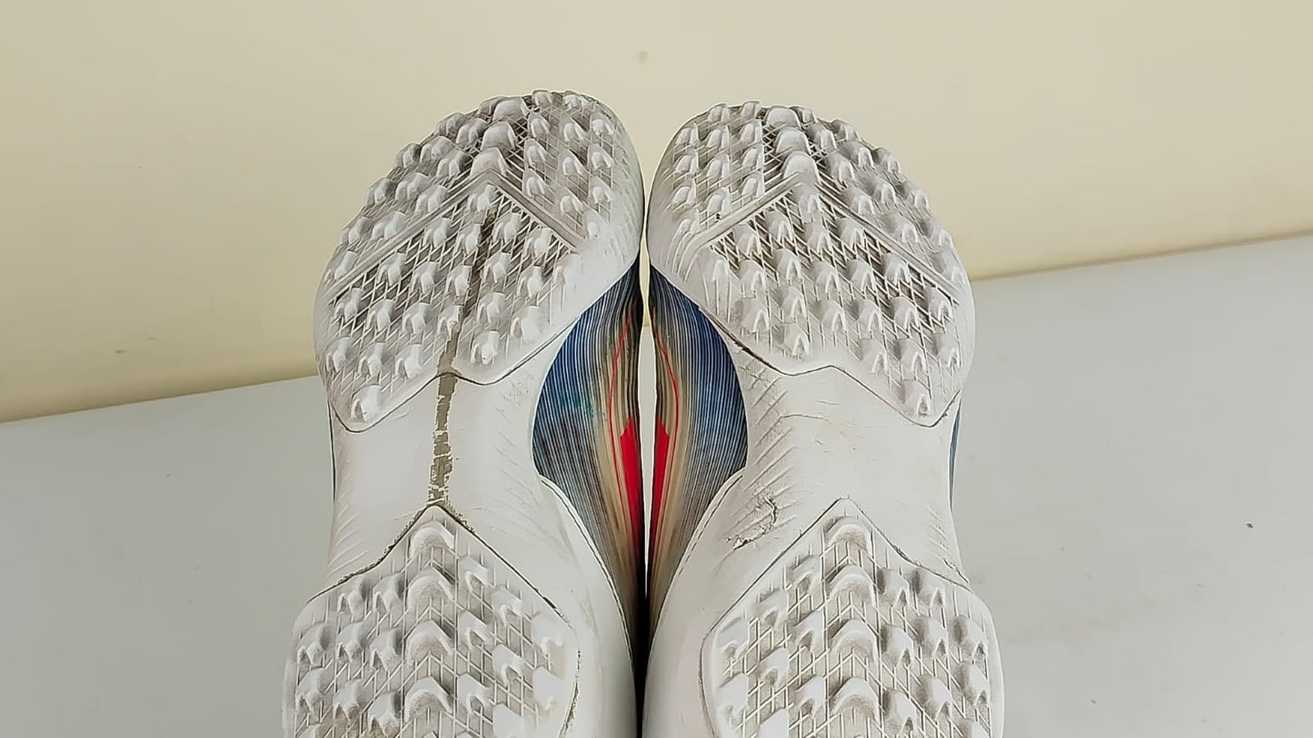 adidas F50 League TF Advancement - Footwear White/Solar Red/Lucid Blue