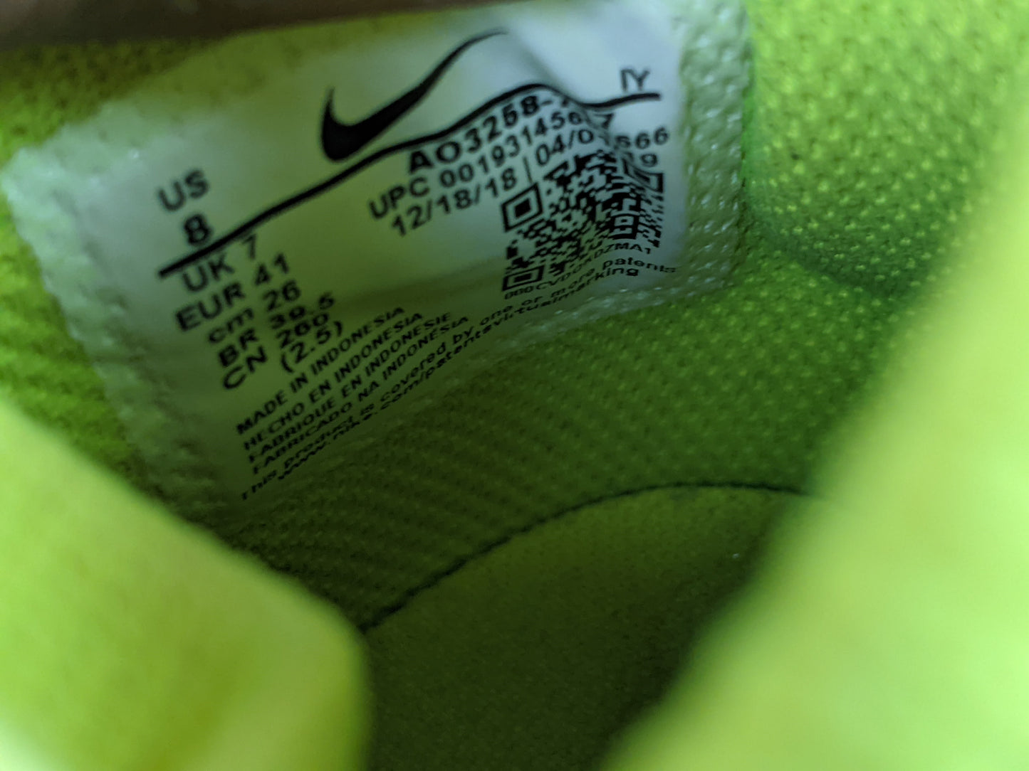 Nike Phantom Vision Academy DF MG New Lights - Volt/White