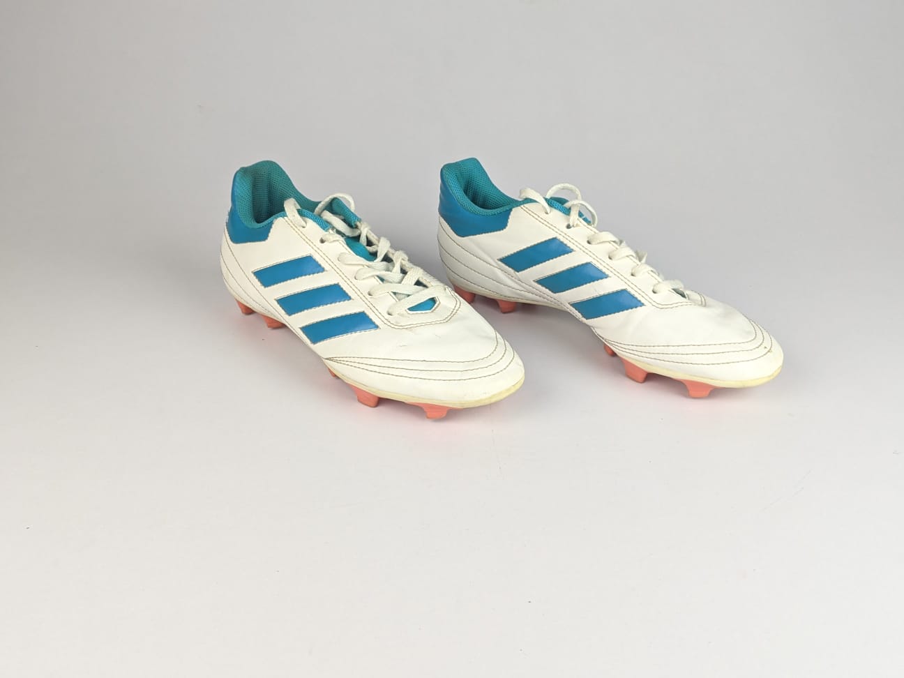 adidas Goletto 6 FG 'White/Turqoise'