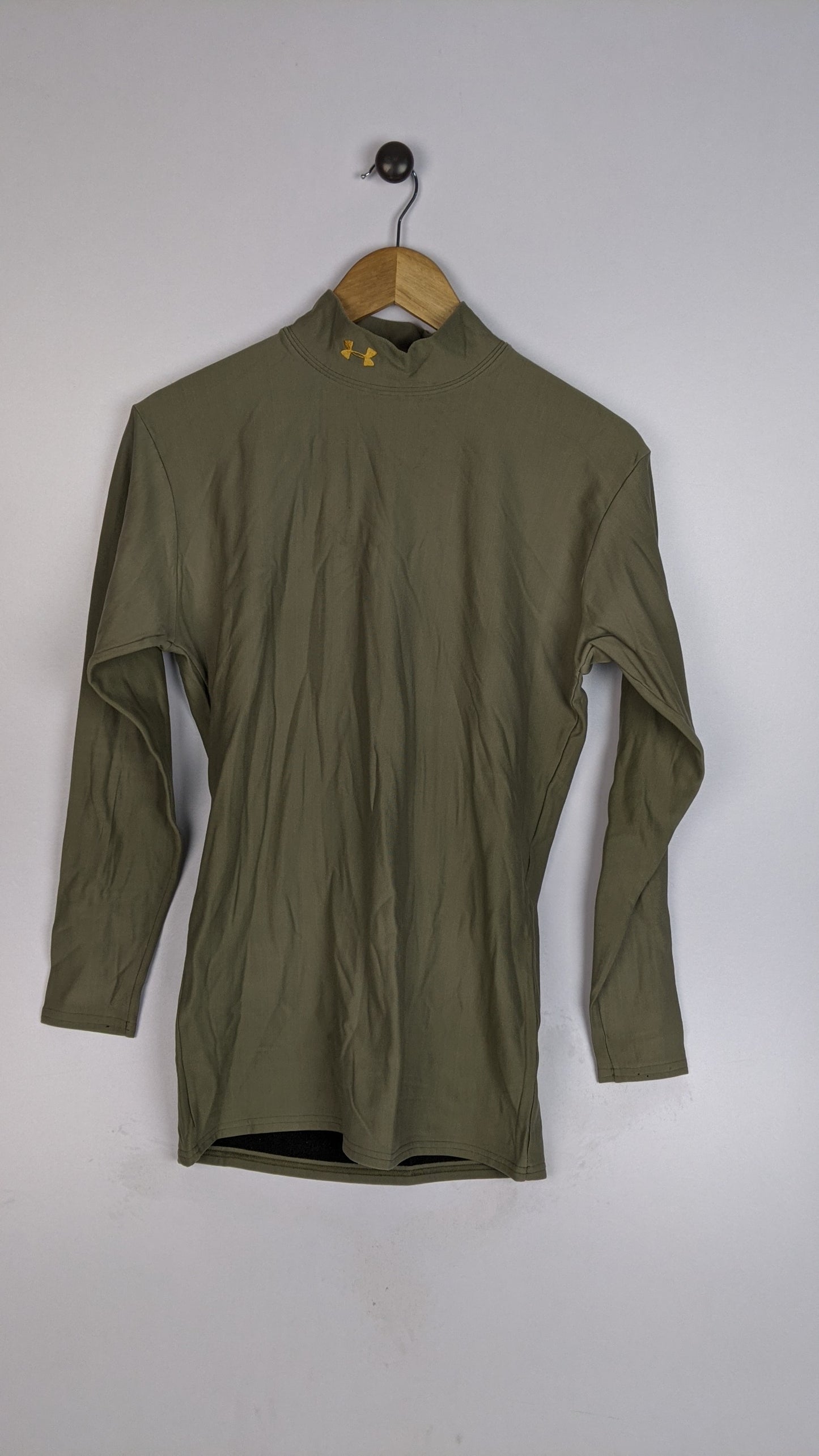 Under Armour Winters Hi Neck Olive Green