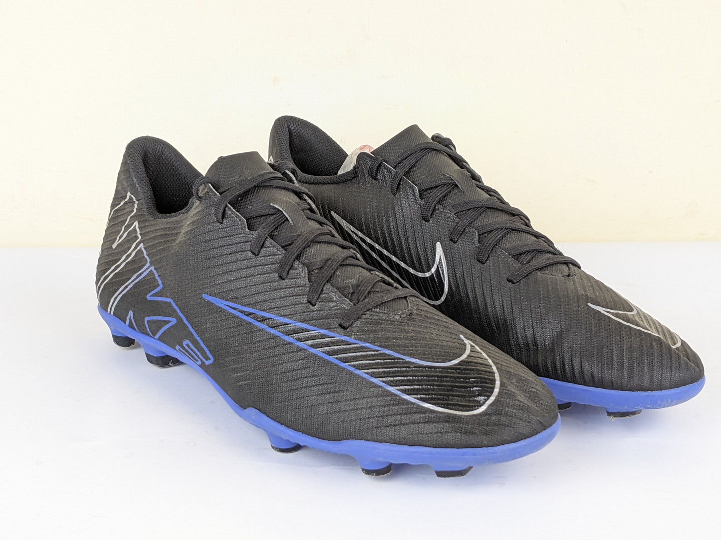 Nike Mercurial Vapor 15 Club MG Shadow - Black/Chrome/Hyper Royal