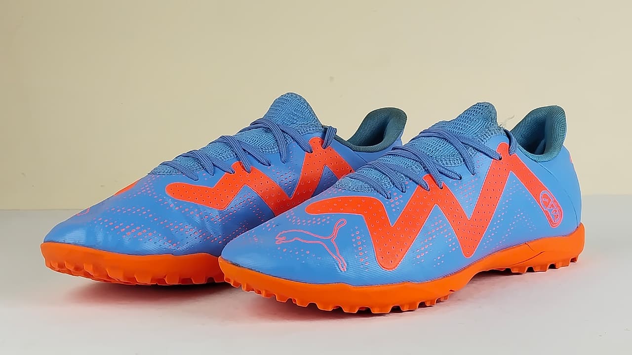 Puma Future Play TT TF 'Blue Glimmer/Puma White