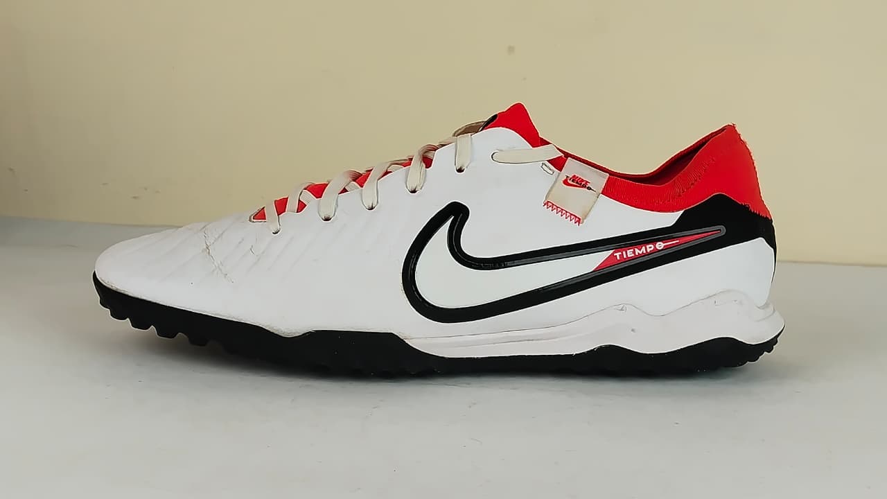 Nike Tiempo Legend 10 Pro TF Ready - White/Black/Bright Crimson