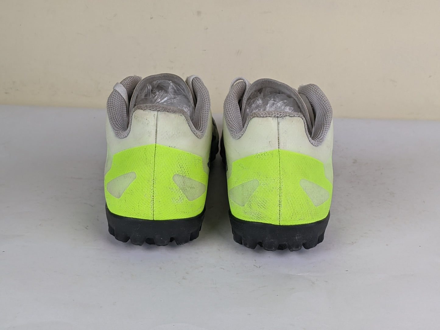 adidas X Crazyfast .4 TF Crazyrush - Footwear White/Core Black/Lucid Lemon