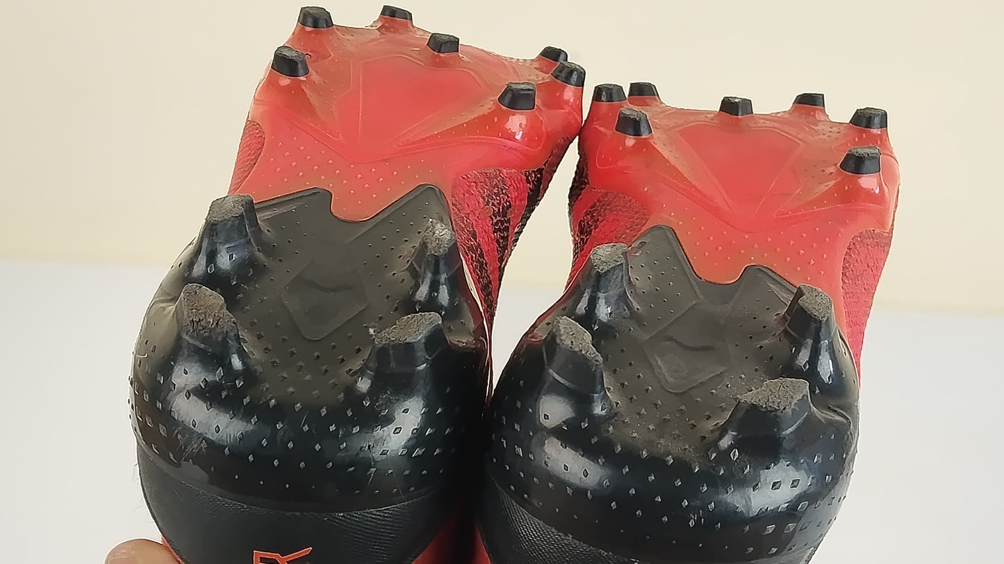 adidas Predator Freak .3 Laceless FG Meteorite - Red/Core Black/Solar Red