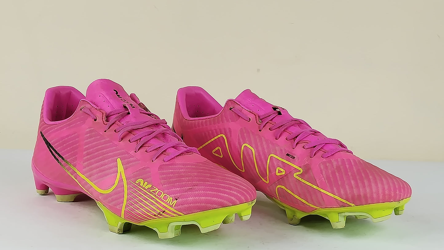 Nike Air Zoom Mercurial Vapor 15 Academy MG Luminous - Pink Blast/Volt/Gridiron