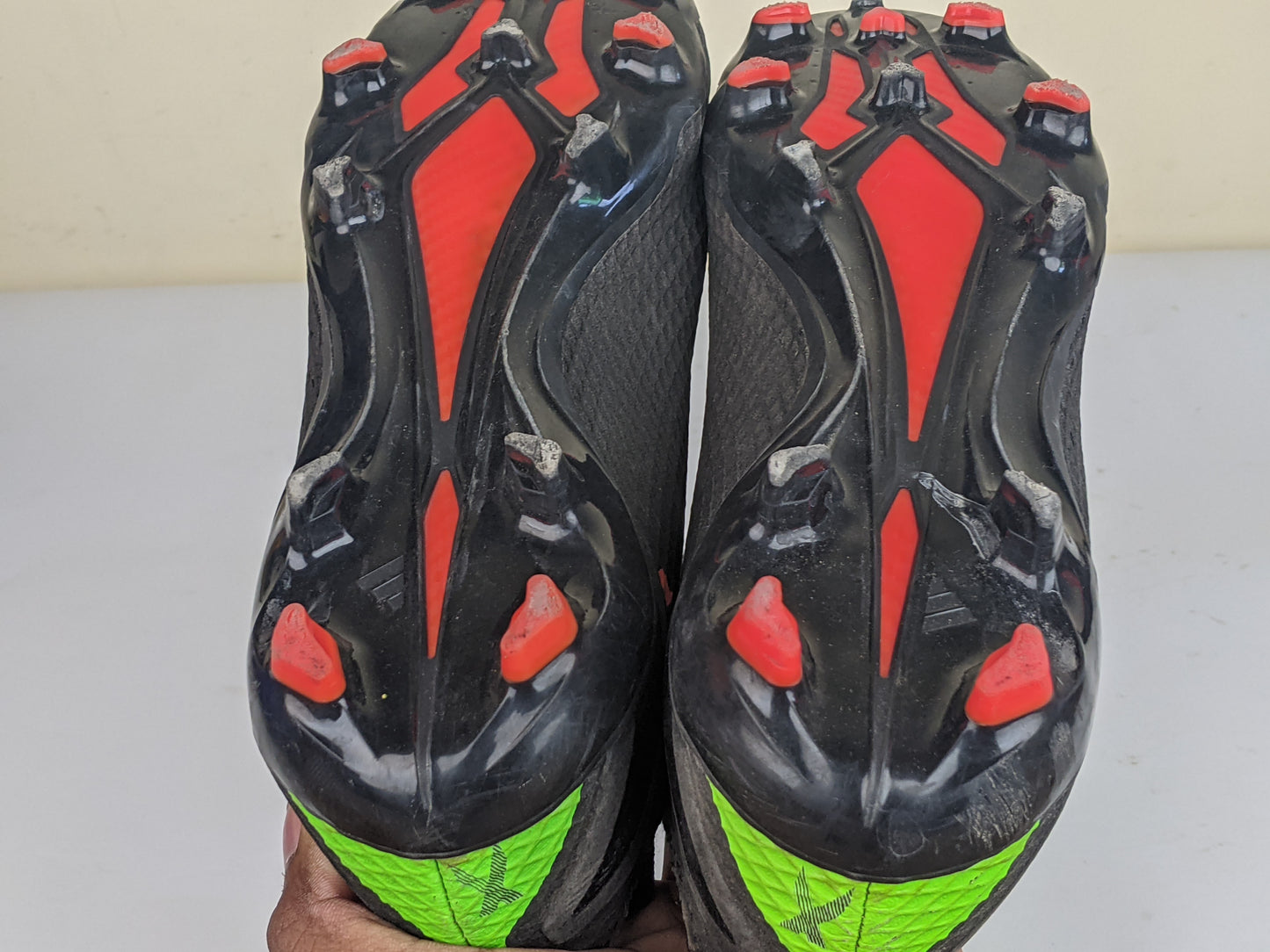 adidas X Speedportal .3 Laceless FG Nightstrike - Core Black/Solar Red/Solar Green