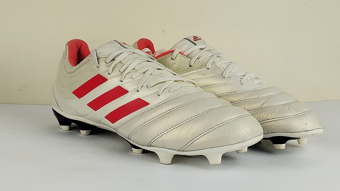 adidas Copa 19.3 FG/AG Initiator - Off White/Solar Red/Core Black