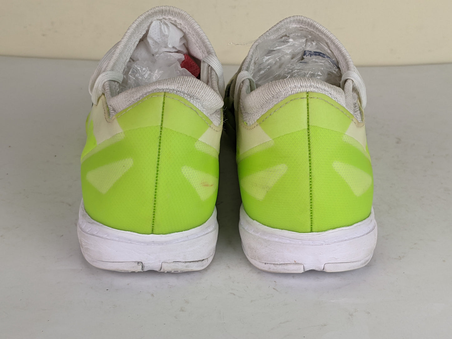 adidas X Crazyfast .3 IN Crazyrush - Footwear White/Core Black/Lucid Lemon