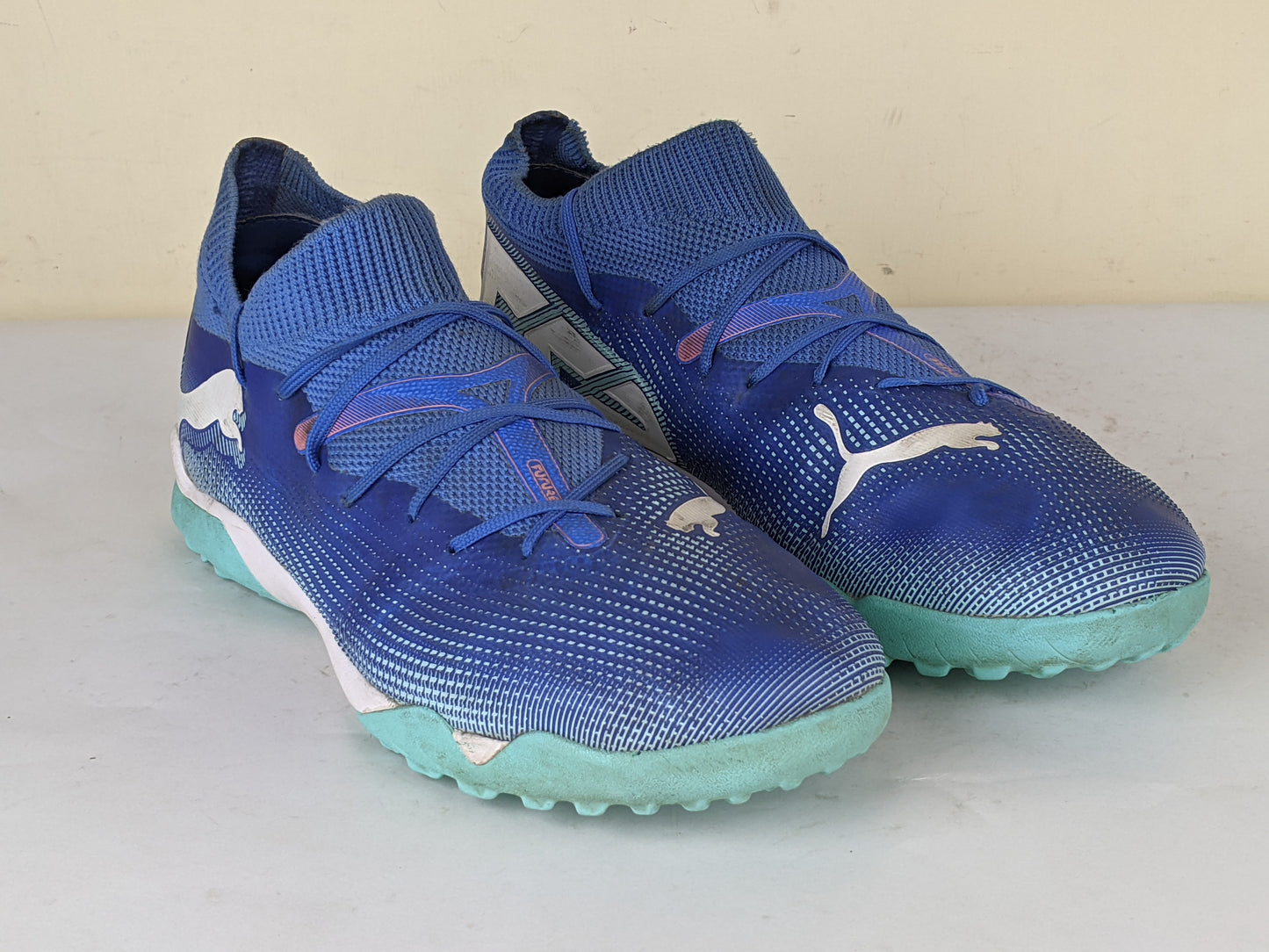 PUMA Future 7 Match TT Formula - Bluemazing/PUMA White/Electric Peppermint