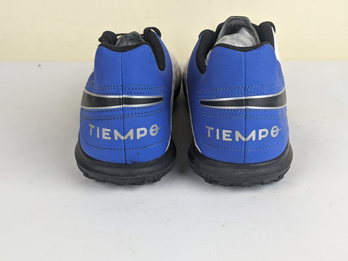 Nike Tiempo Legend 8 Club TF Daybreak - White/Black/Hyper Royal/Metallic Silver
