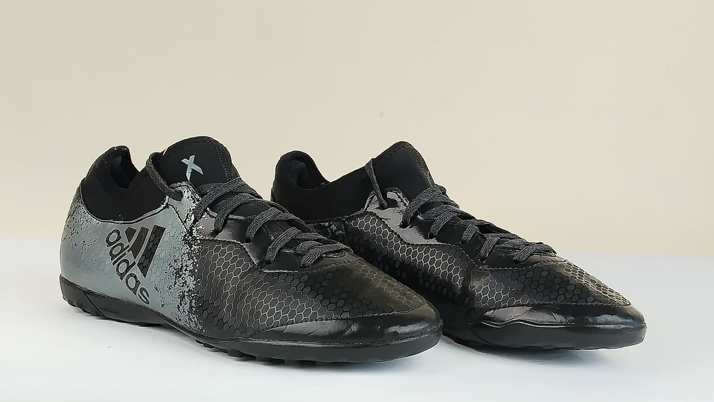 adidas X 16.3 Cage TF Core Black/Dark Grey/Solar Red