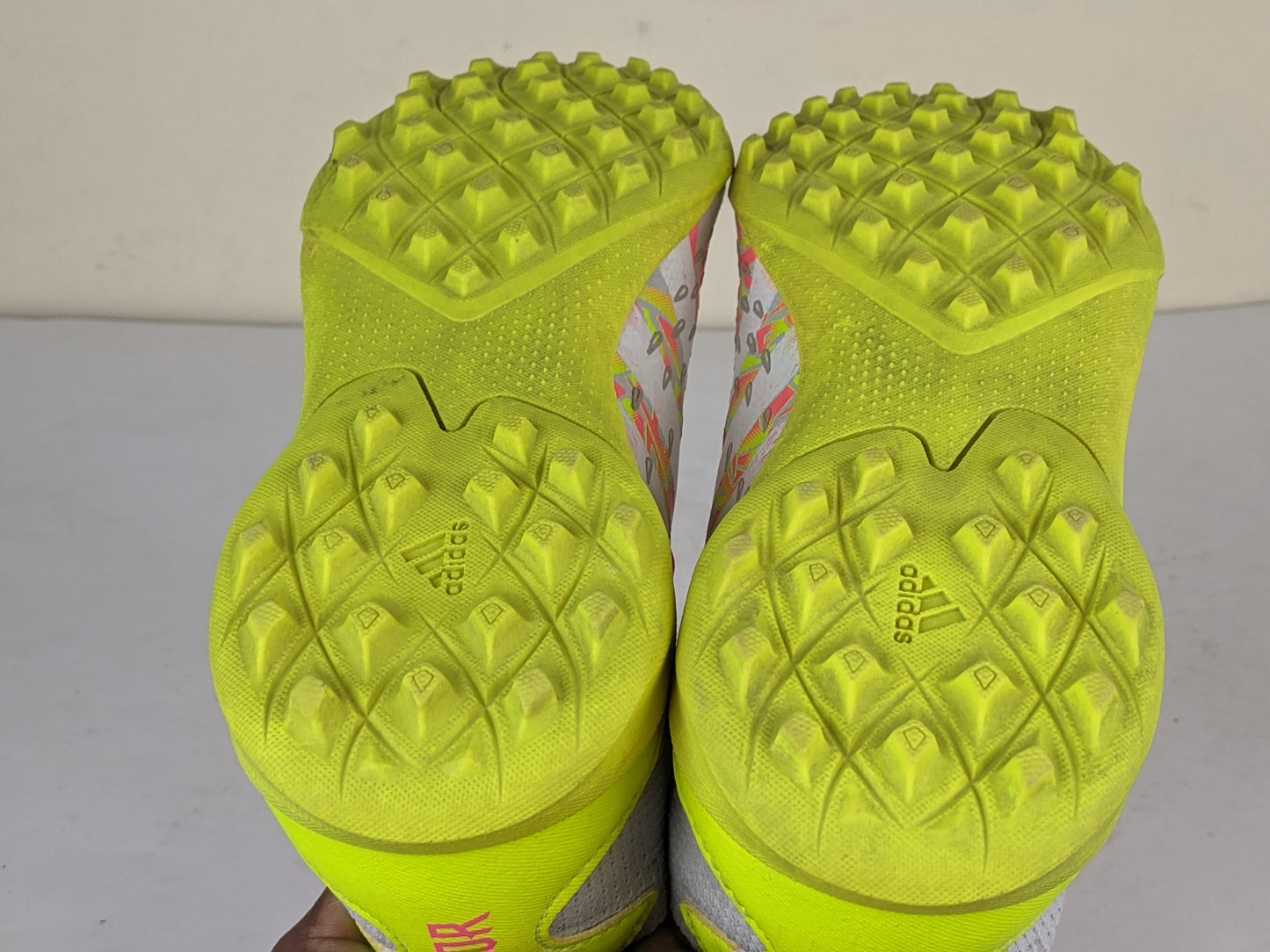 adidas Predator Freak .3 TF Numbers Up - Cool Grey/Footwear White/Solar Yellow - Kids