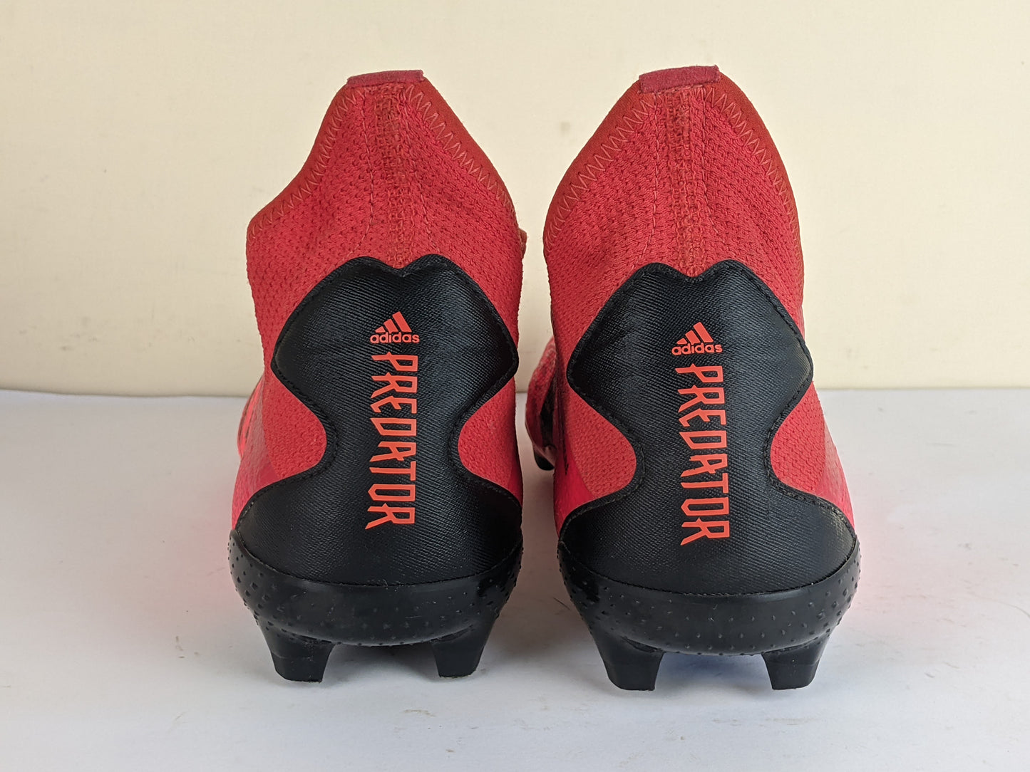 adidas Predator Freak .3 Laceless FG Meteorite - Red/Core Black/Solar Red