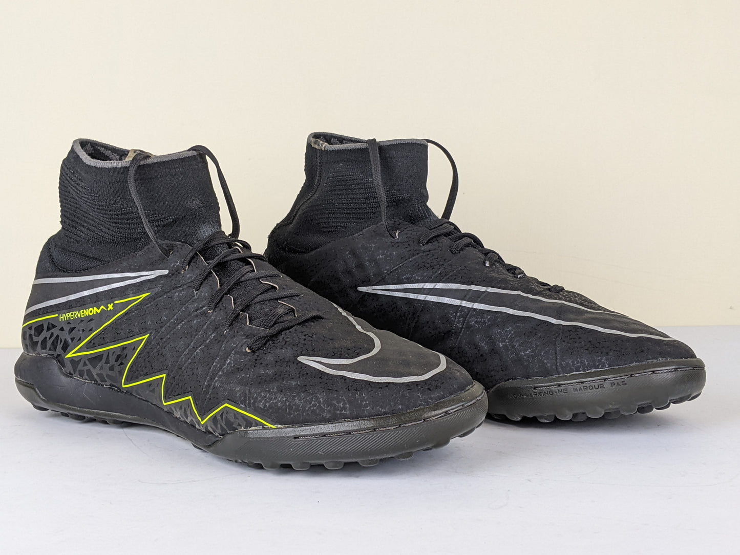 Nike HypervenomX Proximo TF Black/Volt/Metallic Silver