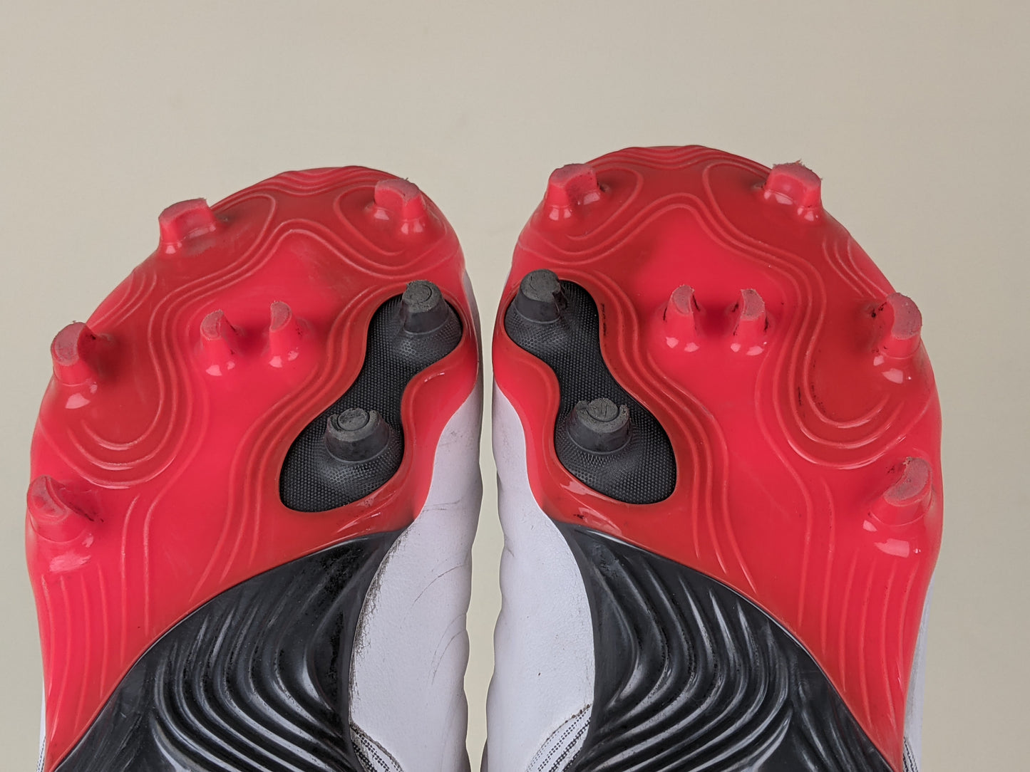 adidas Copa Sense .3 FG WhiteSpark - Footwear White/Solar Red/Iron Metal Kids
