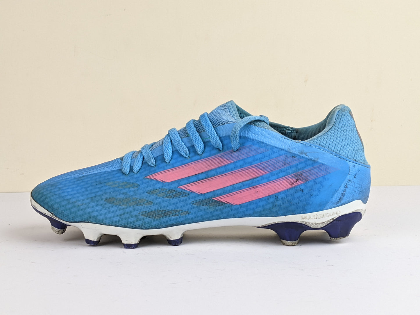 adidas X Speedflow .3 MG Sapphire Edge - Sky Rush/Shock Pink/Footwear White