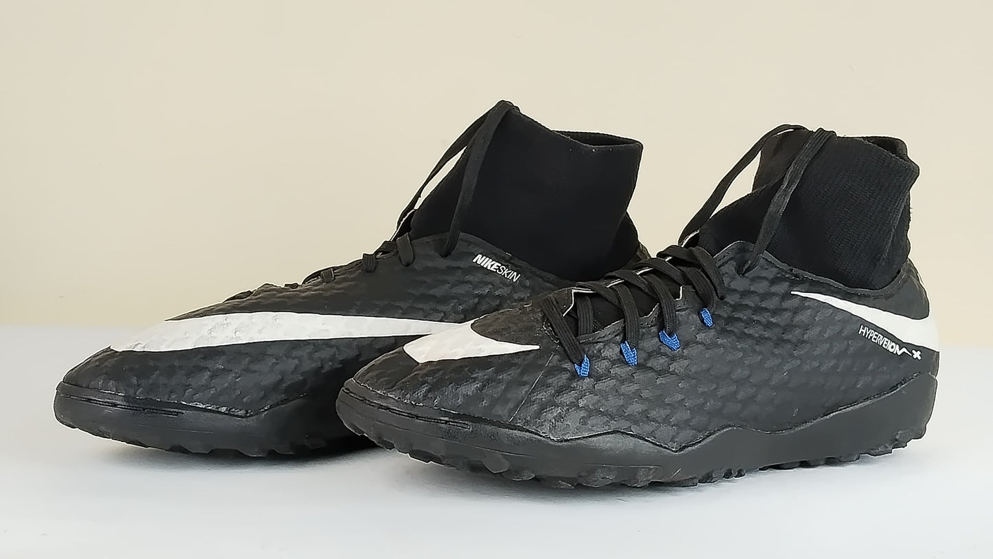 Nike Hypervenom Phelon 3 DF TF Pitch Dark - Black/White
