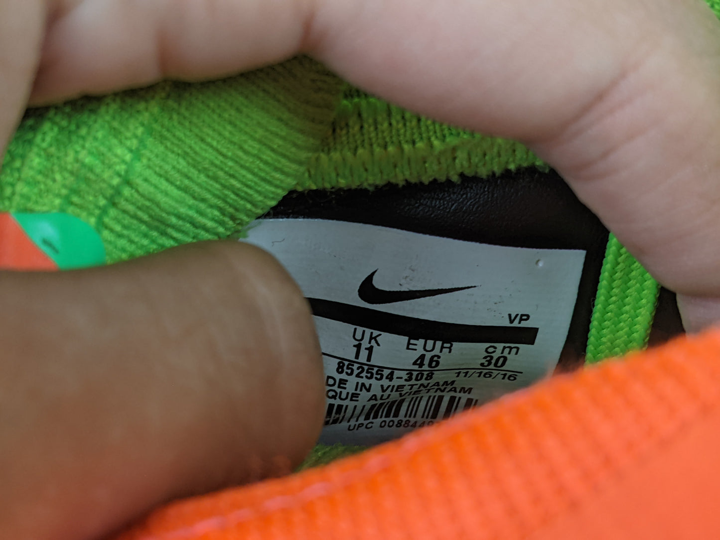 Nike Hypervenom Phatal 3 DF FG Radiation Flare - Electric Green/Black/Hyper Orange