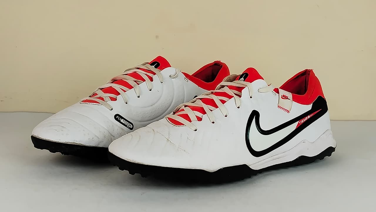 Nike Tiempo Legend 10 Pro TF Ready - White/Black/Bright Crimson