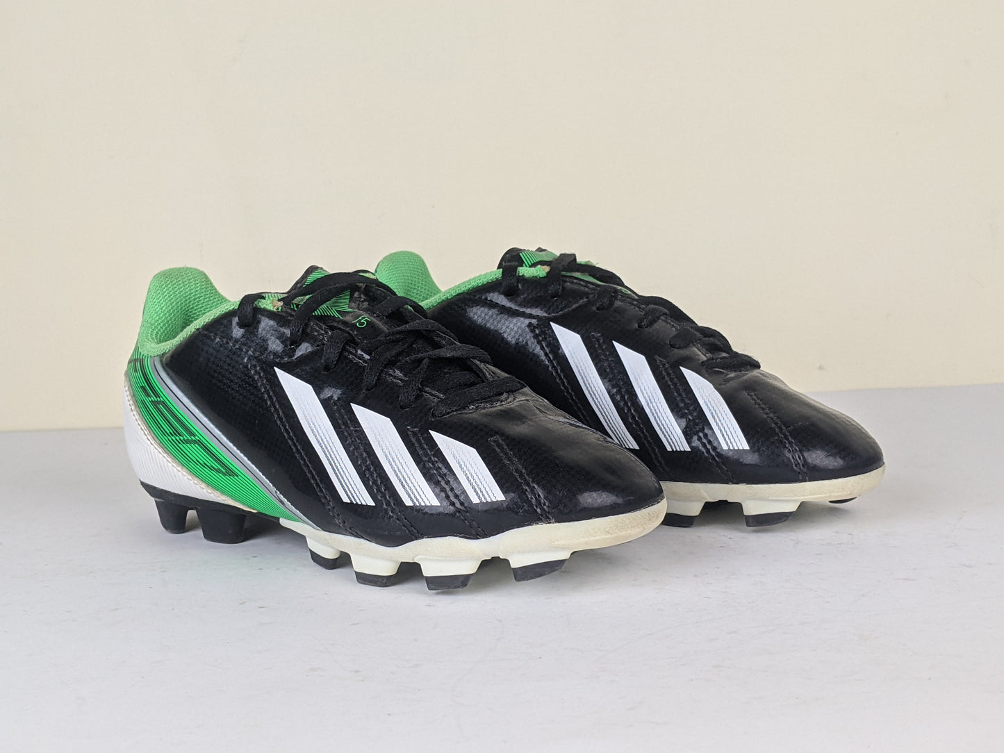 adidas F5 TRX FG 'Black/Green Kids