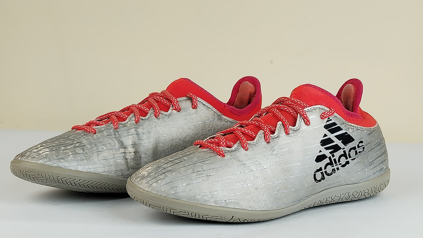 adidas X 16.3 TF Mercury Silver Metallic/Core Black/Solar Red