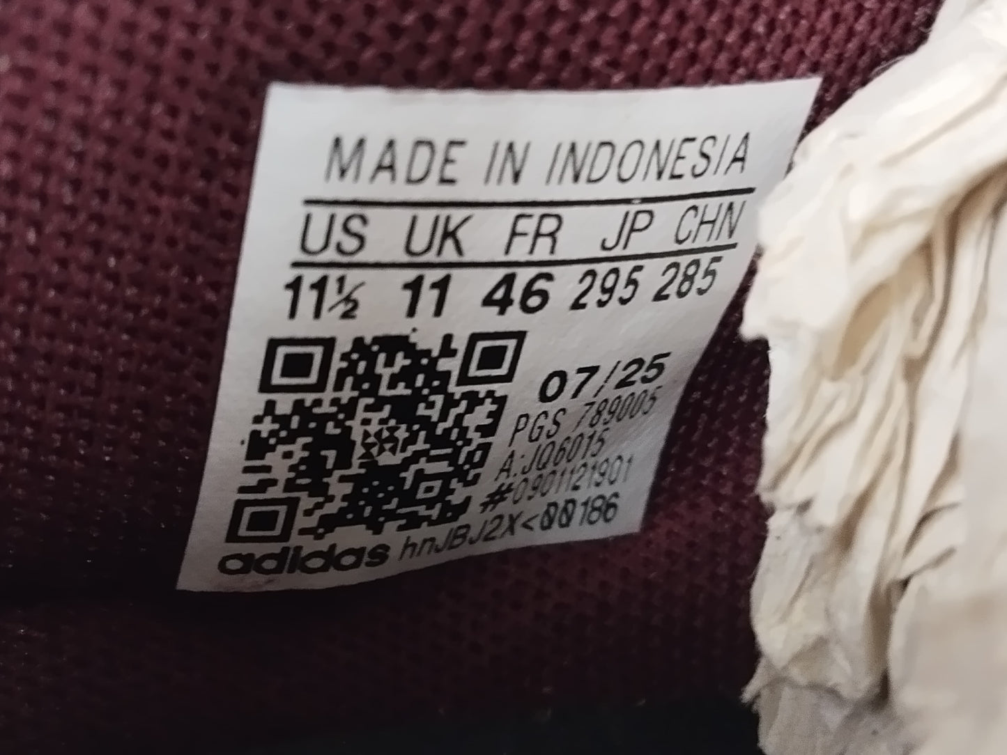 adidas Grand Court Base 00s 'Shadow Red Black Off White (Brand New)