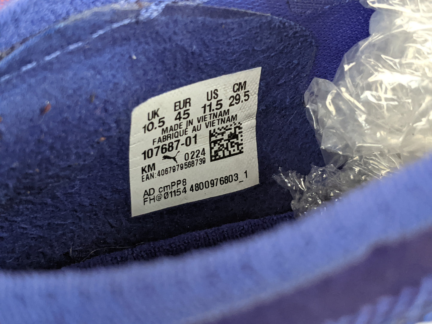 PUMA Ultra 5 Match FG/AG Formula - Lapis Lazuli/PUMA White/Sunset Glow