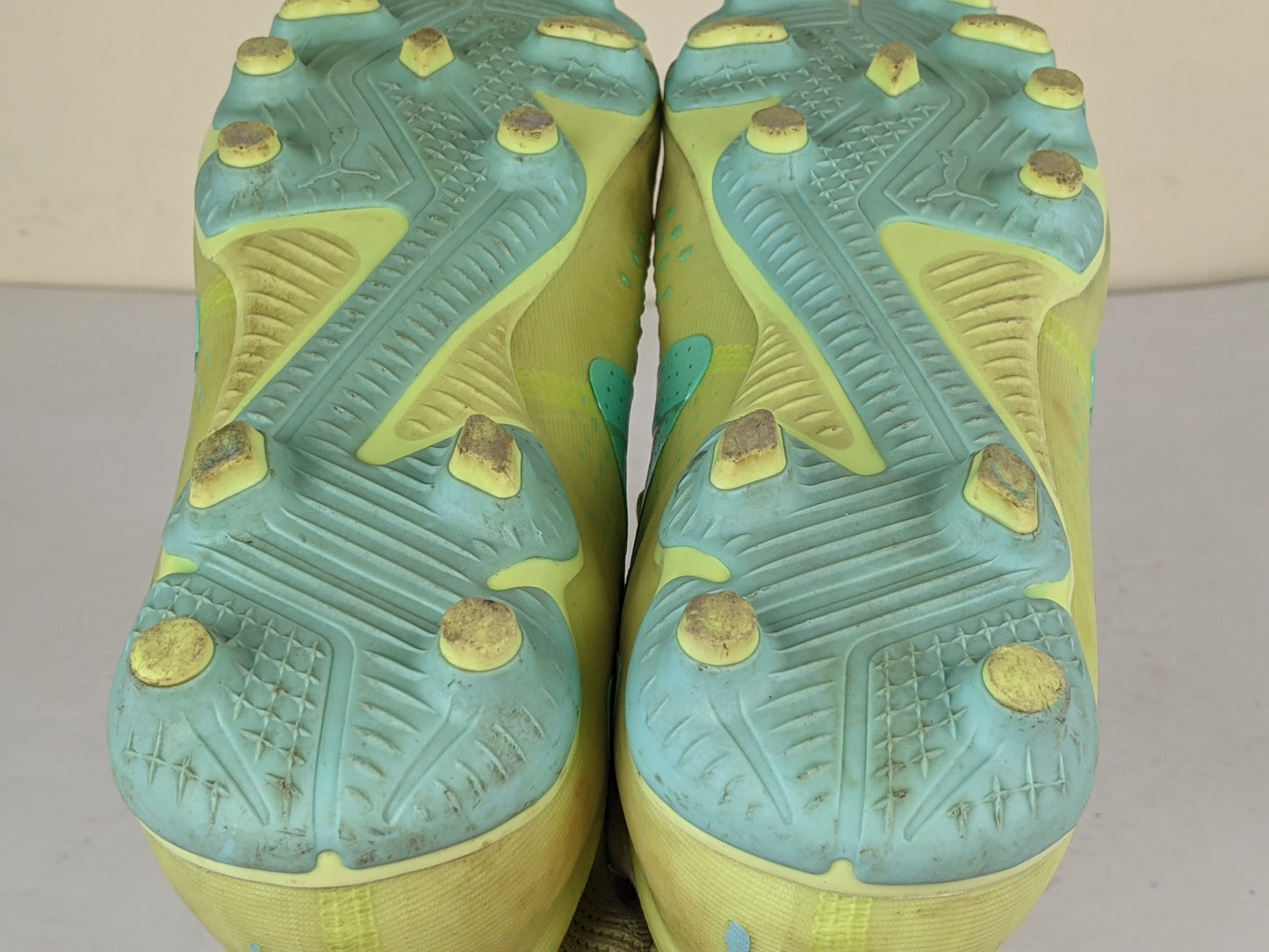 PUMA Future Match FG/AG Pursuit - Fast Yellow/PUMA Black/Electric Peppermint Kids