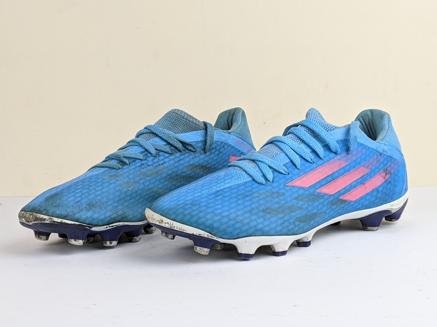 adidas X Speedflow .3 MG Sapphire Edge - Sky Rush/Shock Pink/Footwear White