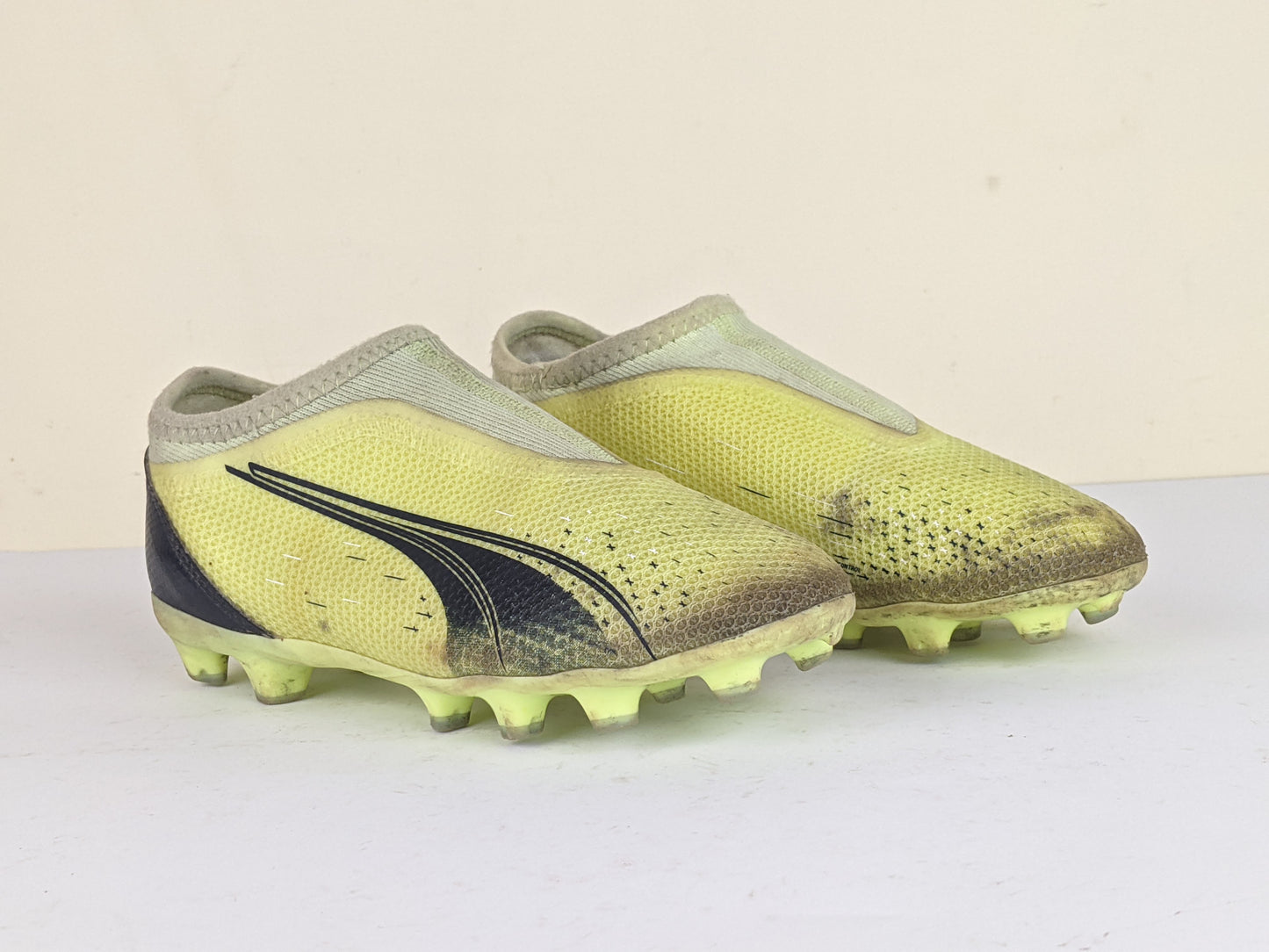 PUMA Ultra Match + Laceless FG/AG Fastest - Fizzy Light/Parisian Night/Blue Glimmer Kids