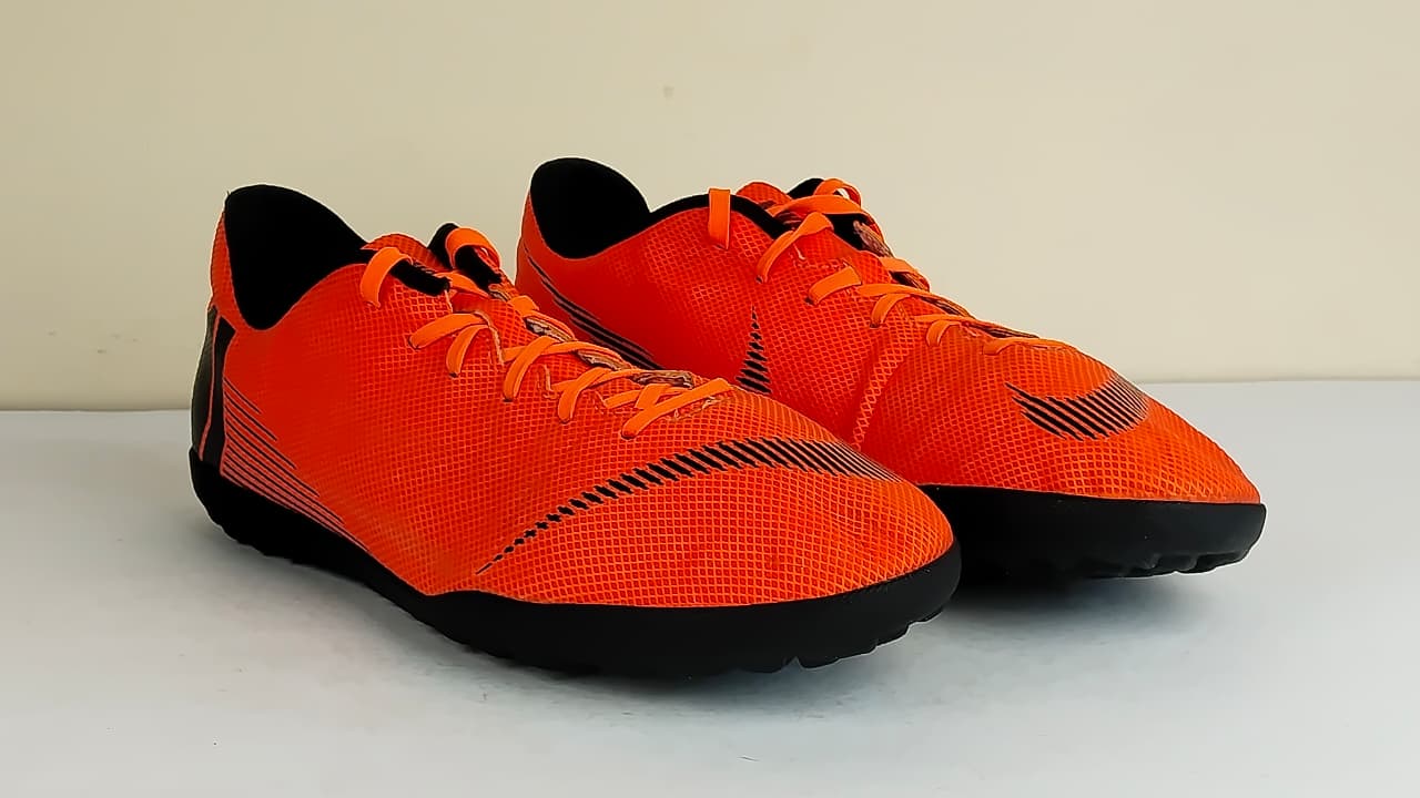 Nike MercurialX Vapor 12 Club TF 'Orange/Black