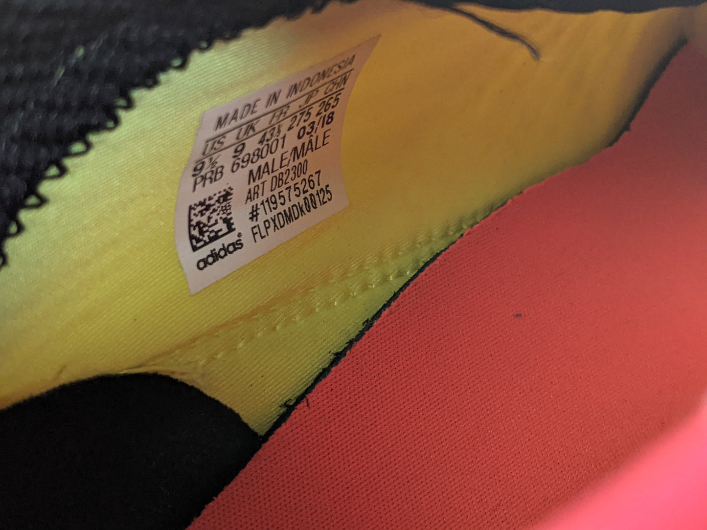 adidas Predator Tango 18.3 TR - Solar Yellow/Core Black/Solar Red