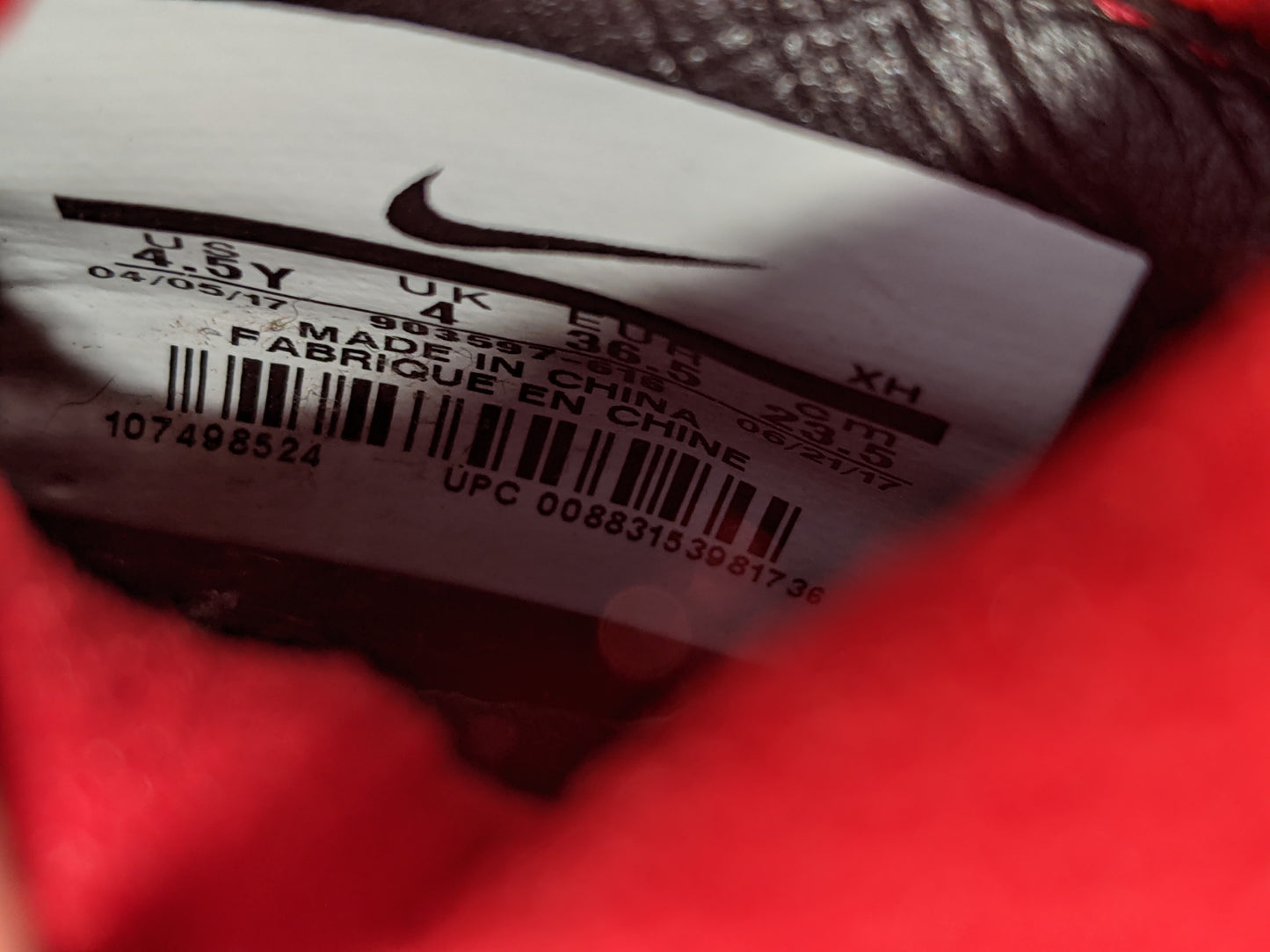 Nike Mercurial Victory VI DF AG-PRO Fire - University Red/Black Kids