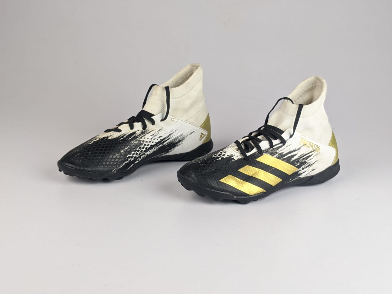 adidas Predator Mutator 20.3 TF 'White Black Gold'