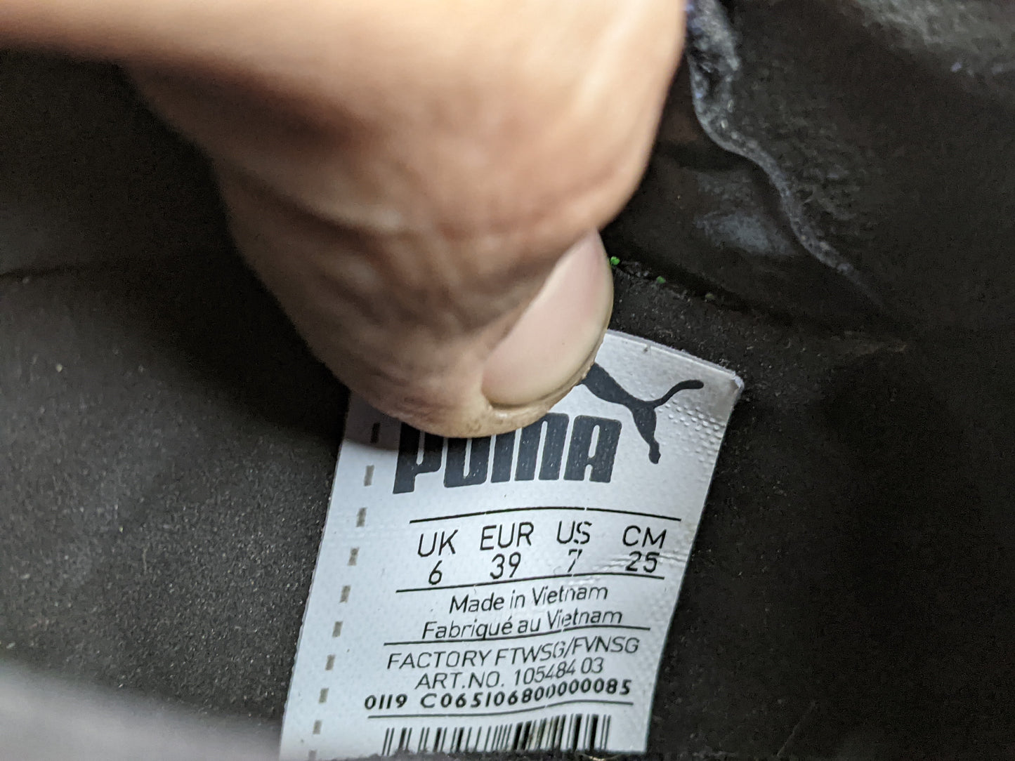 PUMA One 19.2 FG/AG Hacked - Green Gecko/PUMA Black