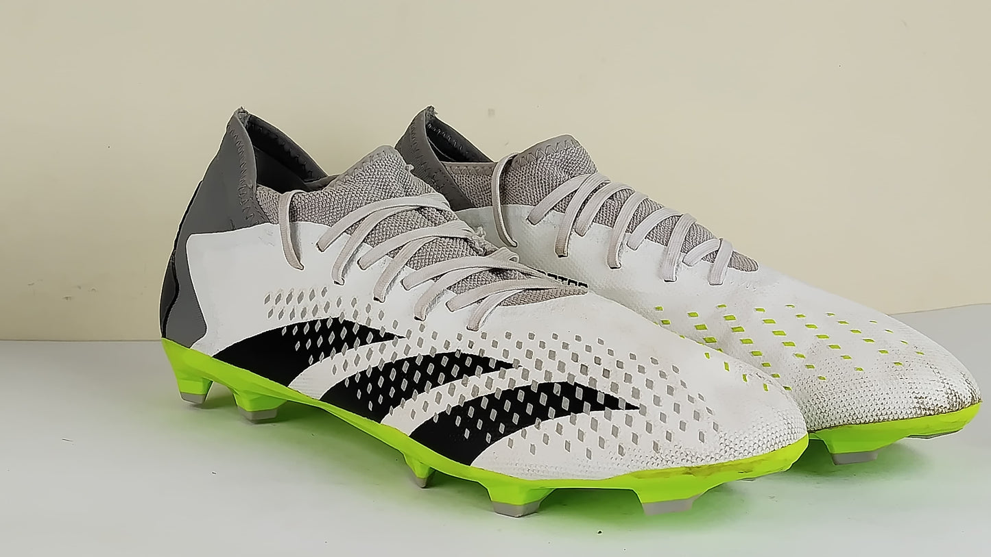 adidas Predator Accuracy .3 FG Crazyrush - Footwear White/Core Black/Lucid Lemon