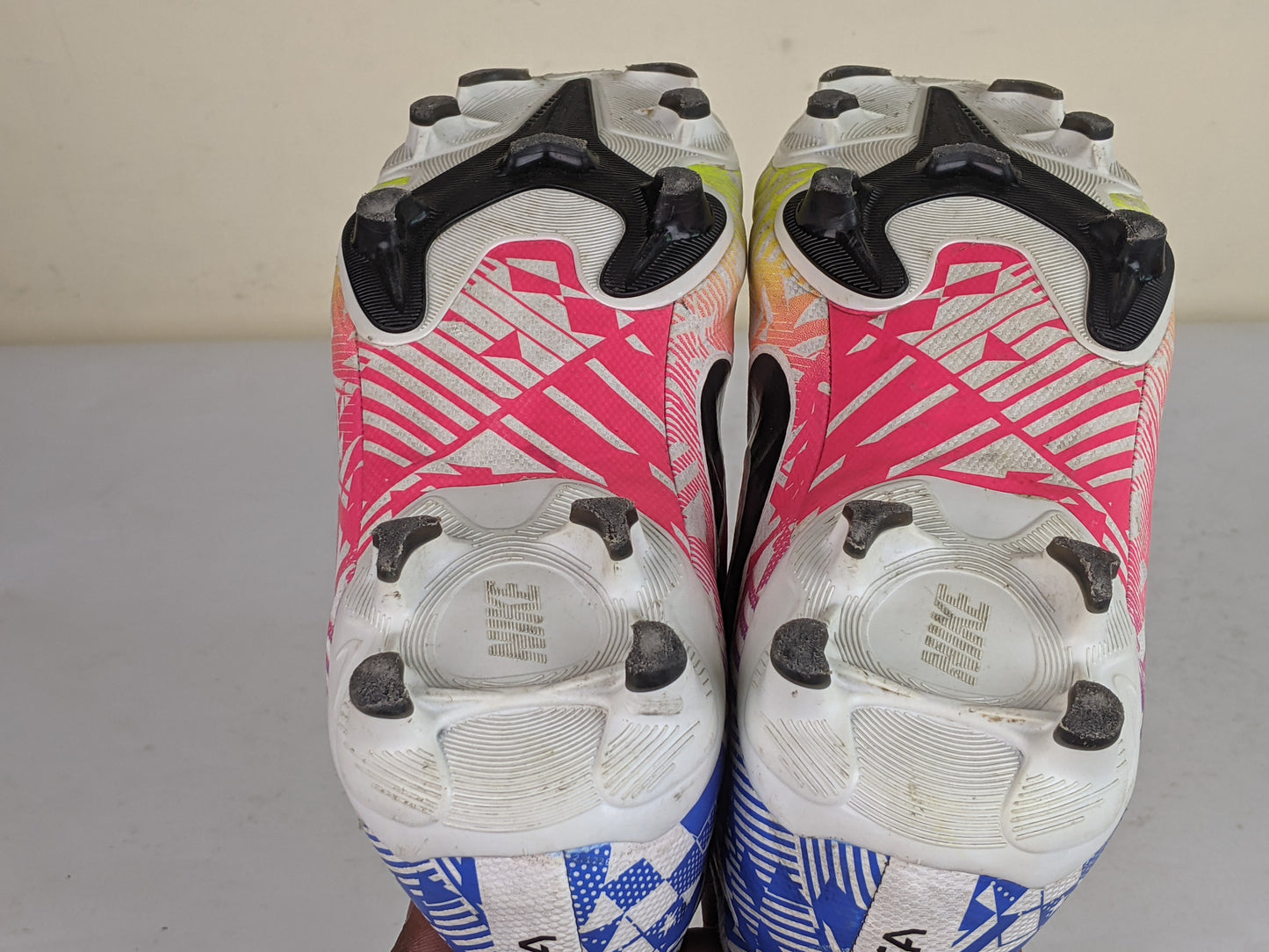 Nike Mercurial Vapor 13 Academy MG NJR Jogo Prismatico - White/Black/Racer Blue/Volt Kids