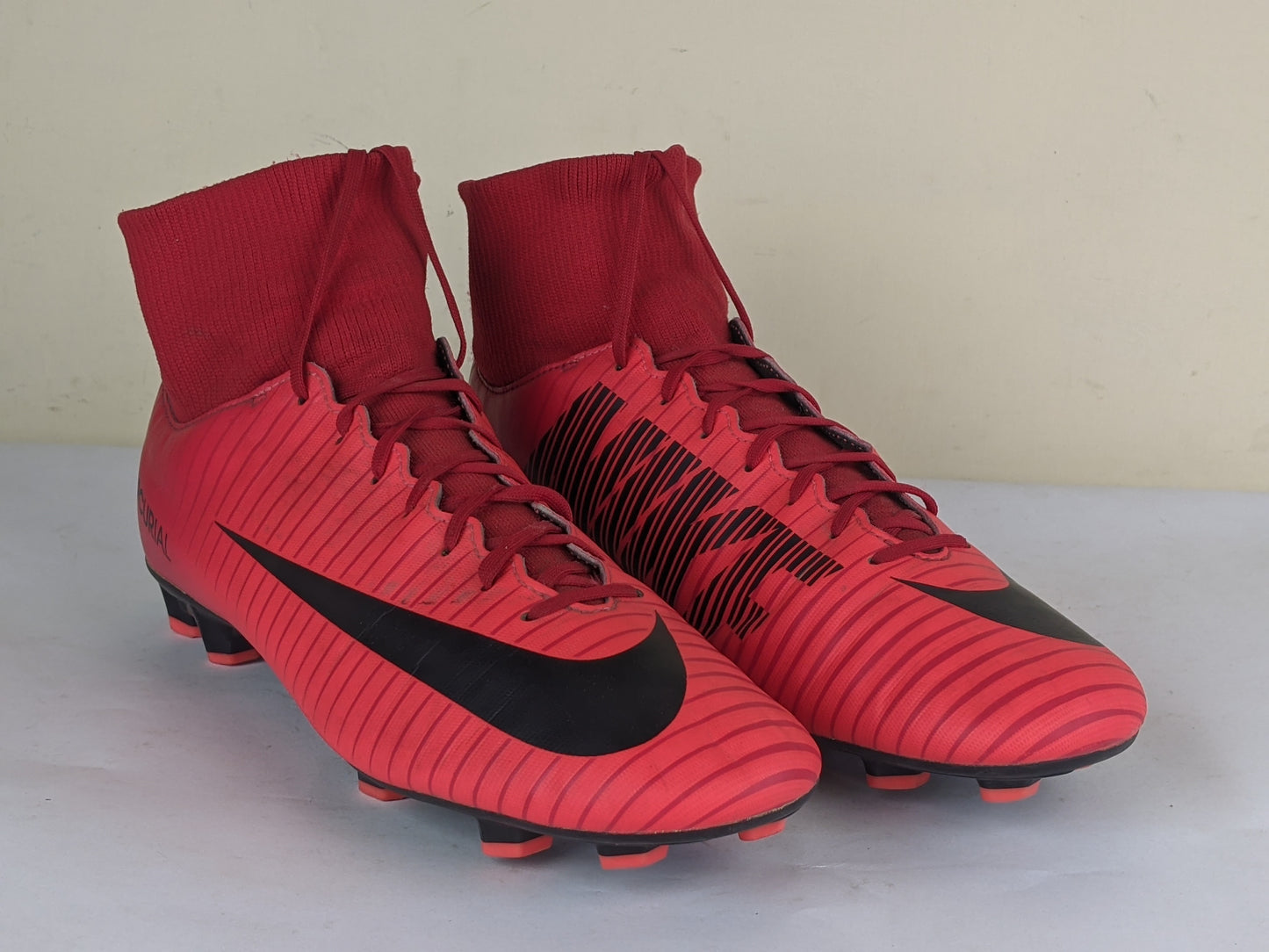 Nike Mercurial Victory VI DF FG Fire - University Red/Black