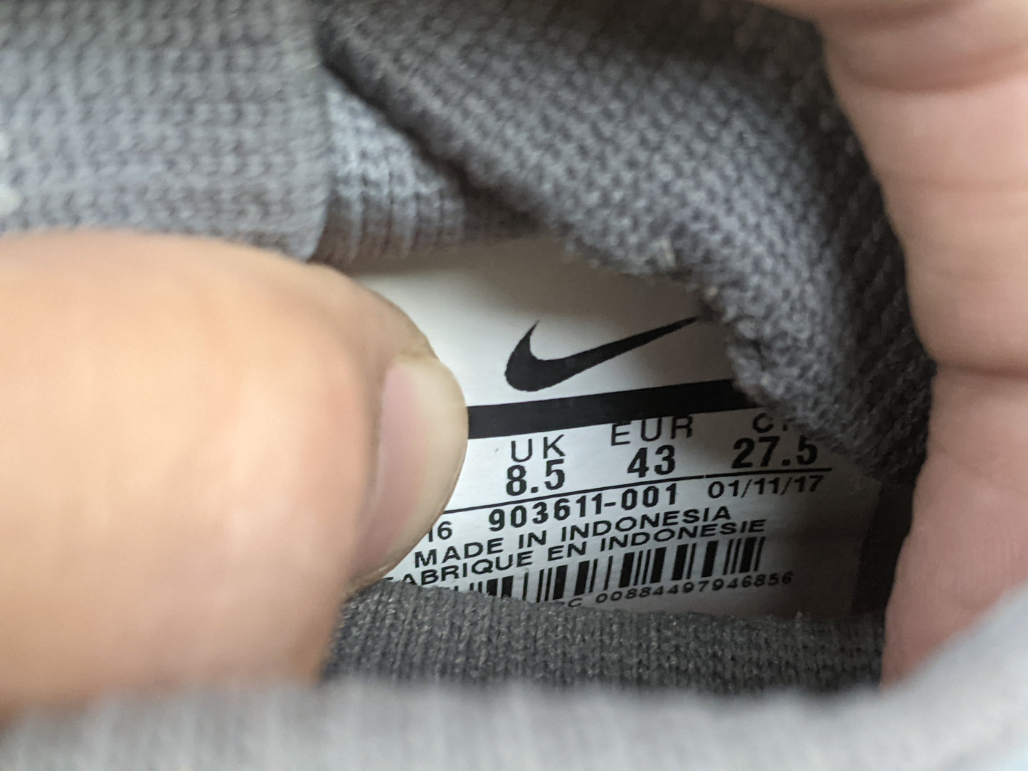 Nike MercurialX Victory VI DF CR7 Chapter 4 IC - Cool Grey/Orange