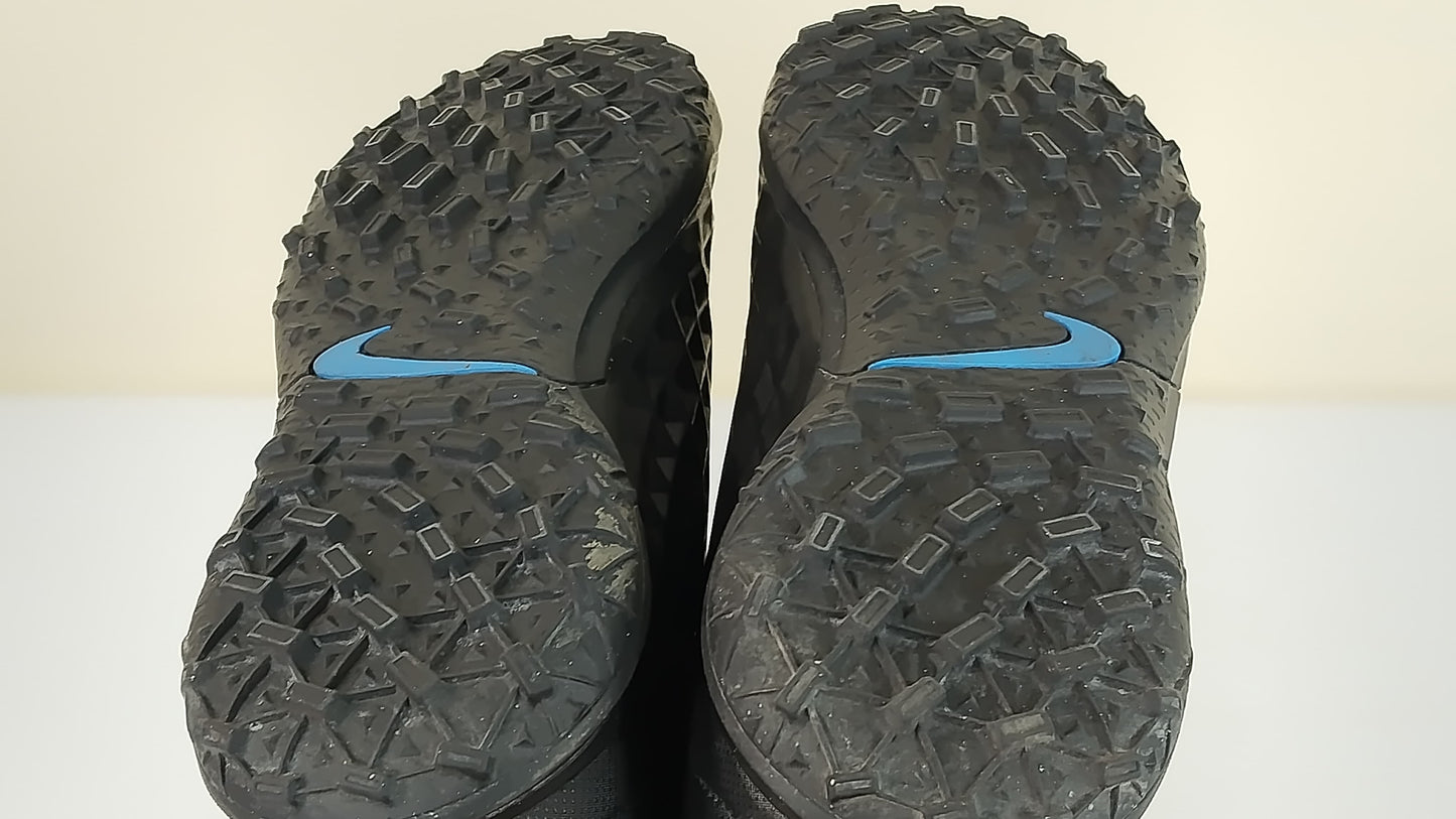 Nike Tiempo Legend 8 Club TF Black x Prism - Black/Lite Photo Blue/Cyber Yellow