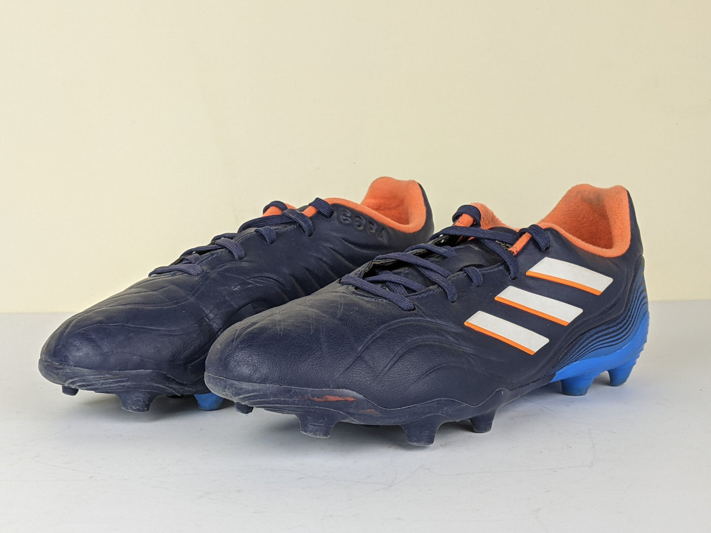 adidas Copa Sense .3 FG Sapphire Edge - navy blue/Footwear White/Blue Rush Kids