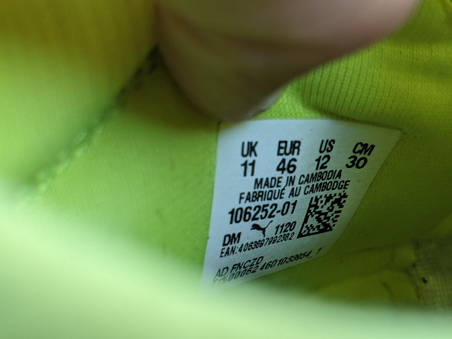 Puma Future Z 4.1 FG AG 'Yellow/Black