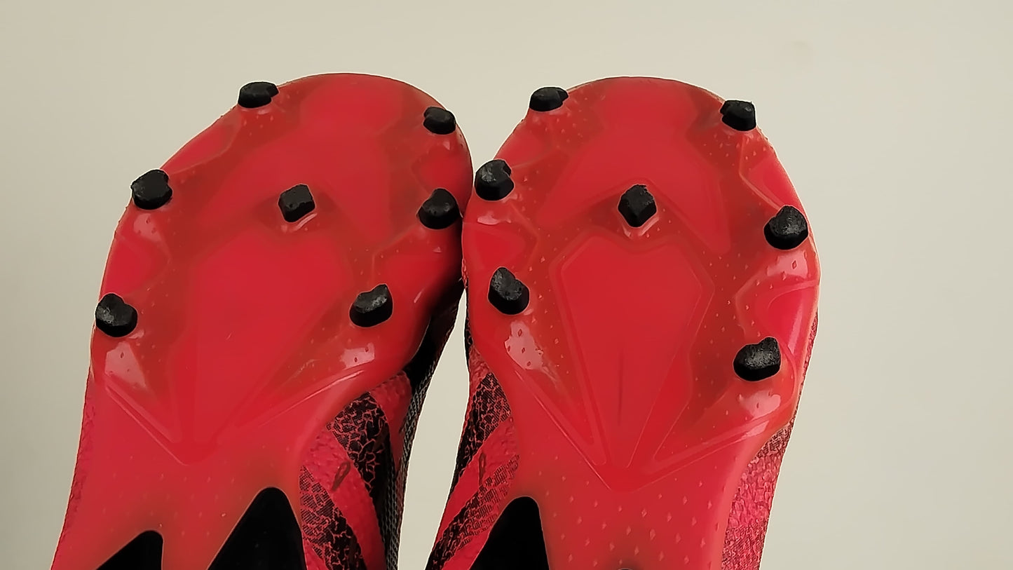 adidas Predator Freak .3 Laceless FG Meteorite - Red/Core Black/Solar Red