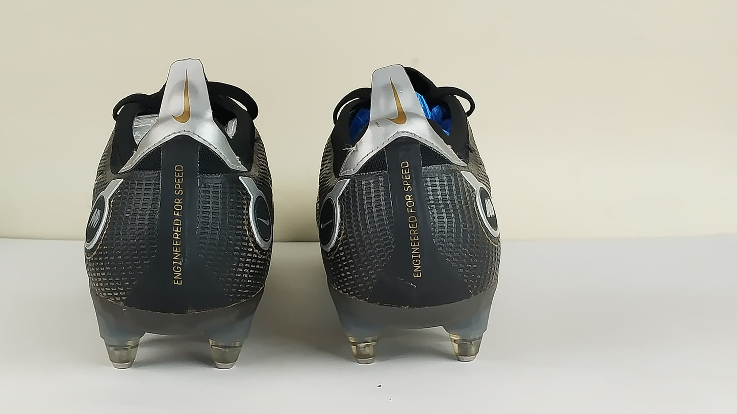 Nike Mercurial Vapor 14 Elite SG-PRO Anti-Clog Shadow - Black/Metallic Gold/Metallic Silver