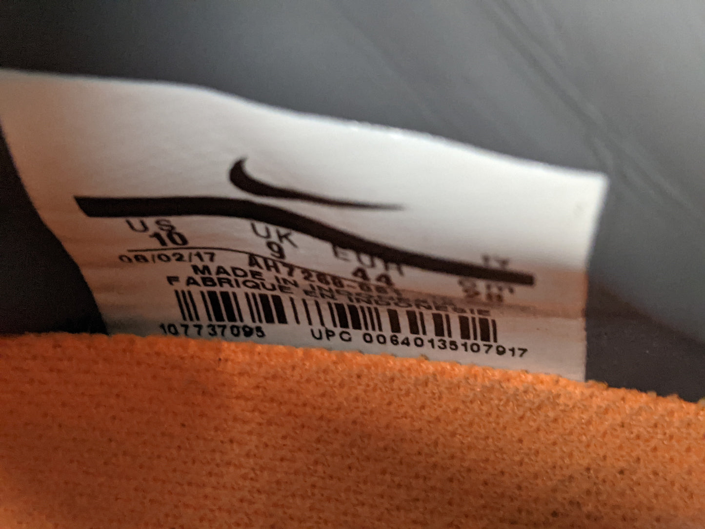 Nike Hypervenom Phantom 3 Academy DF FG 'Grey Orange'