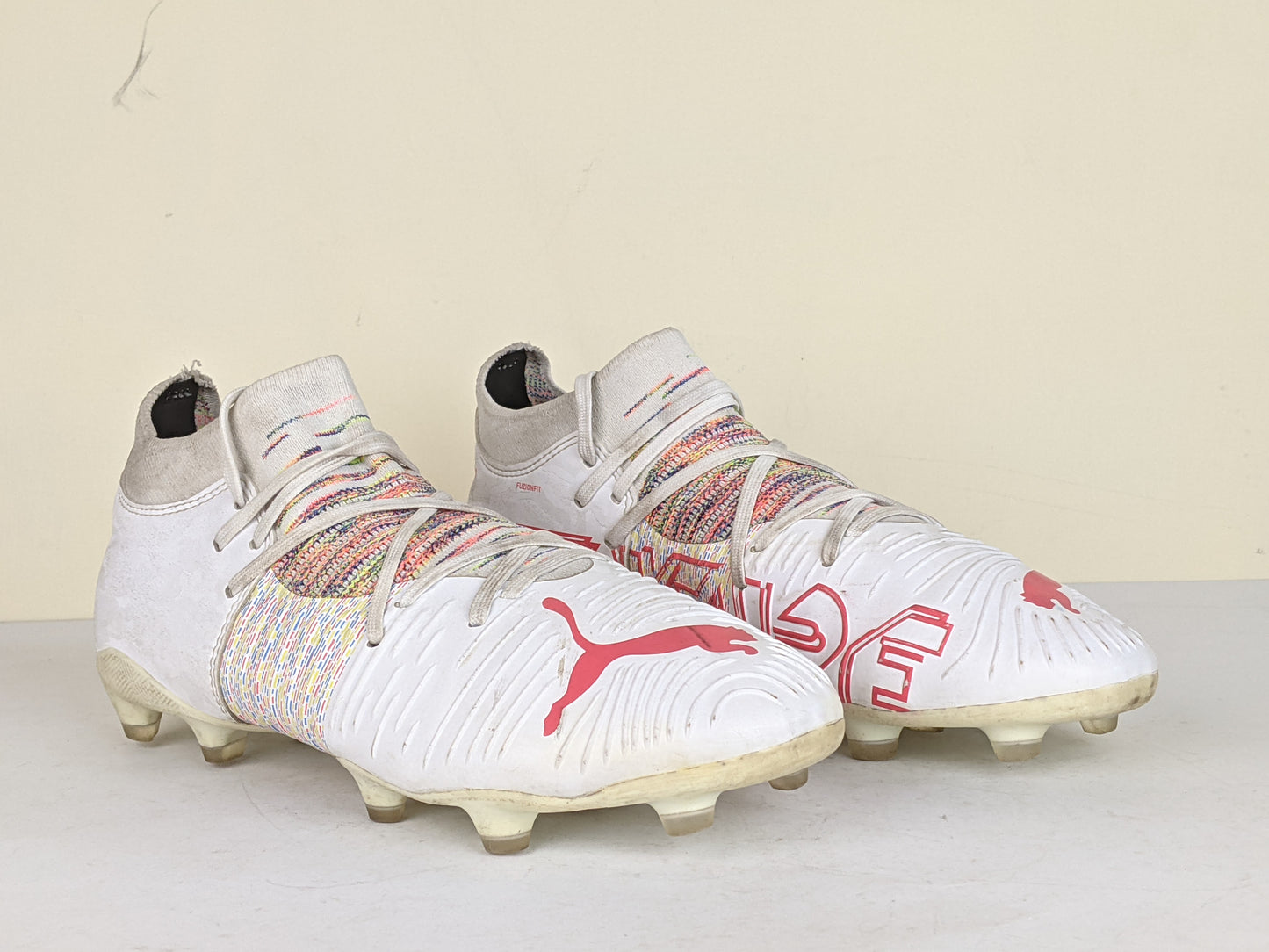 PUMA Future Z 3.1 FG/AG Spectra - PUMA White/Red Blast