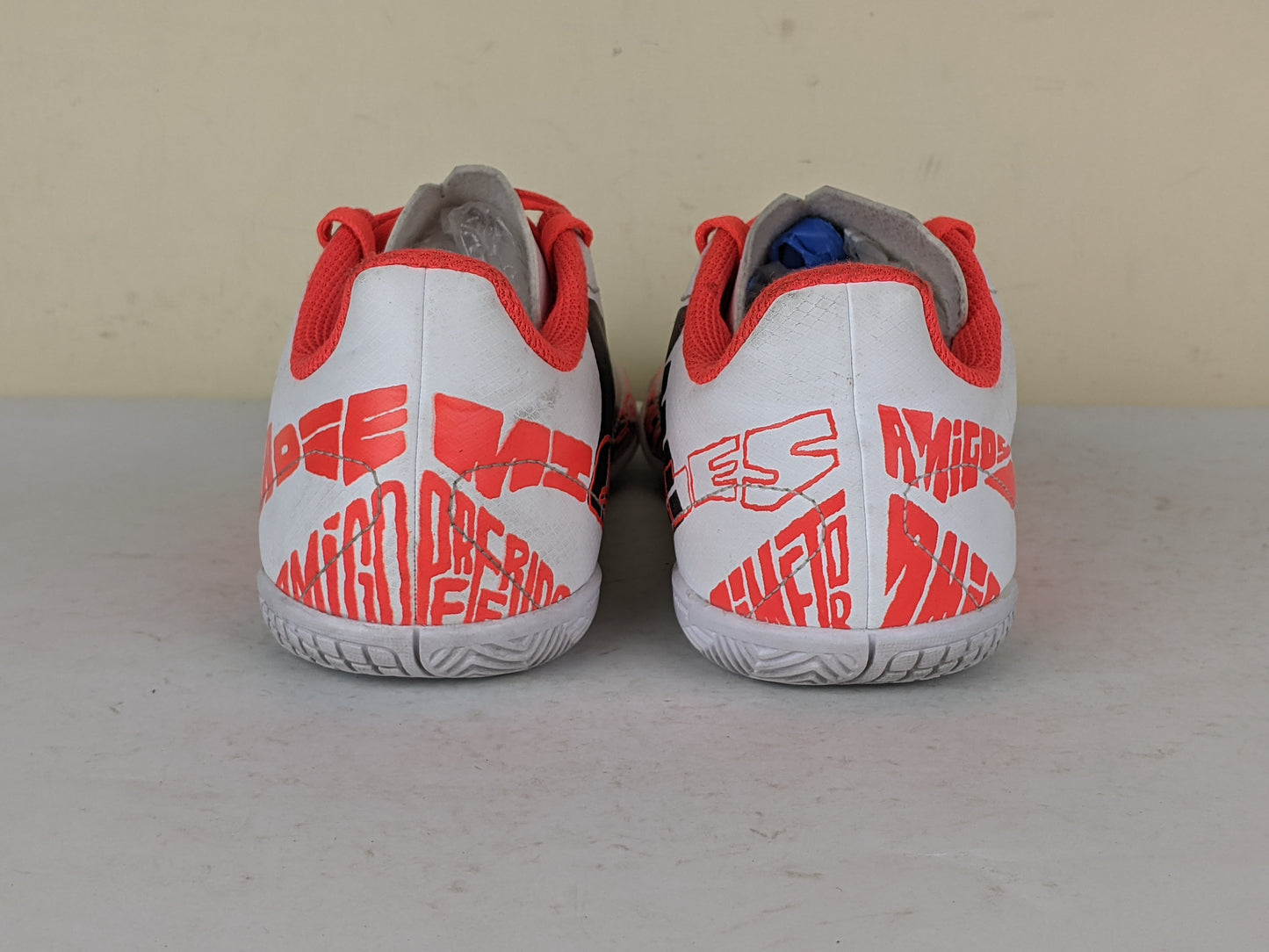 adidas X Speedportal Messi .4 IN Balon te Adoro - Footwear White/Core Black/Solar Red Kids