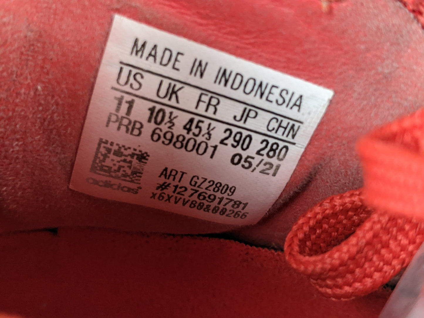 adidas Predator Freak .1 Low AG Meteorite - Red/Core Black/Solar Red